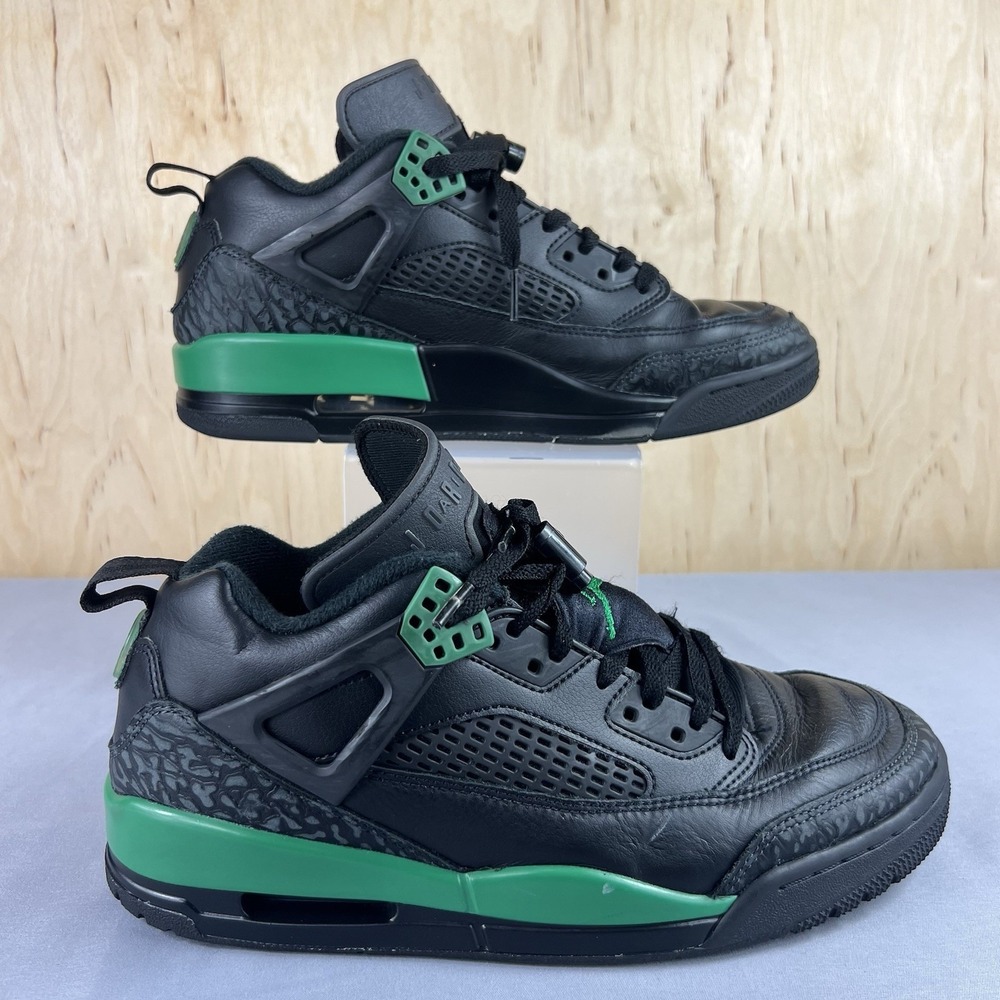 Jordan Spizike Low Men's Size 9 Black Pine Green Anthracite FQ1759-003 Comfort